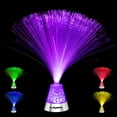 thumbnail image 1 of Playlearn Fiber Optic Lamp for Bedroom, Living Room, Office Color Changing Light 13 Inches, 1 of 8
