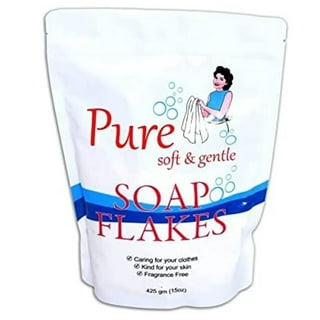 Soap Flakes Pure, Natural & Handmade 12 Oz DIY Laundry Soap