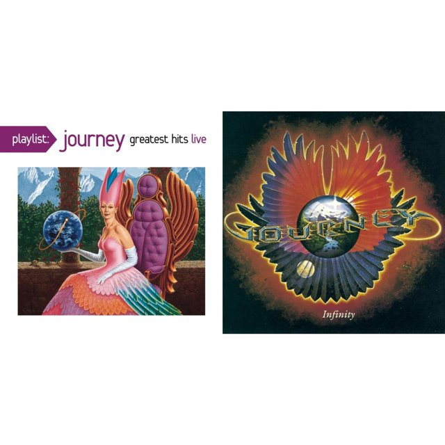 Playlist: Journey Greatest Hits Live & Infinity [CD Bundle] - Walmart ...
