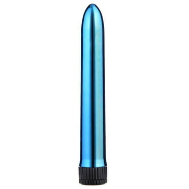 Playmate Personal Portable Wireless Multi-Speed Bullet Vibrator Dildo Wand Massager, 6.8 inch Blue