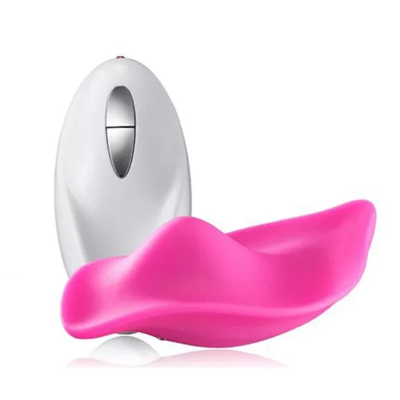 Wireless Remote Control Vibrating Panty Vibrator for Women Couples, Pink