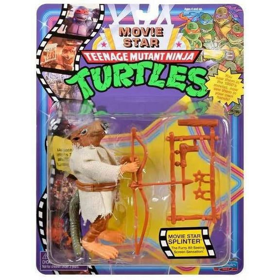Playmates Collectible Splinter Ninja Turtles, Multicolor