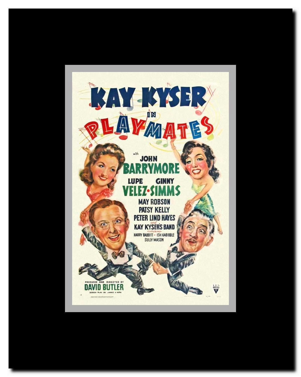 Playmates Framed Movie Poster