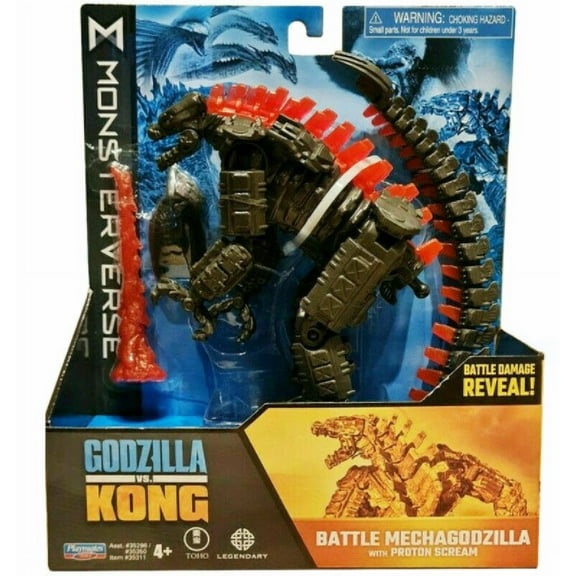Playmates Godzilla v Kong Battle Mechagodzilla With Proton Scream Figure New2022