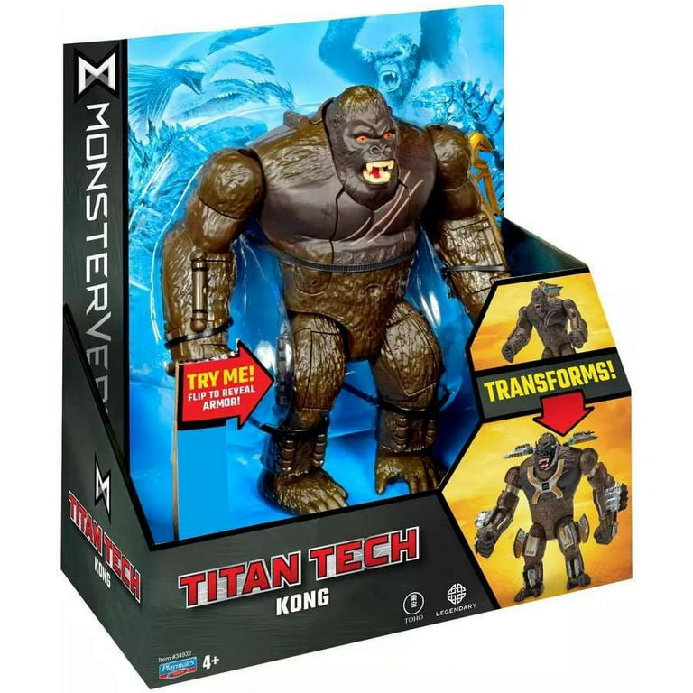 Playmates Monsterverse King Kong Transforming Titan Tech Action