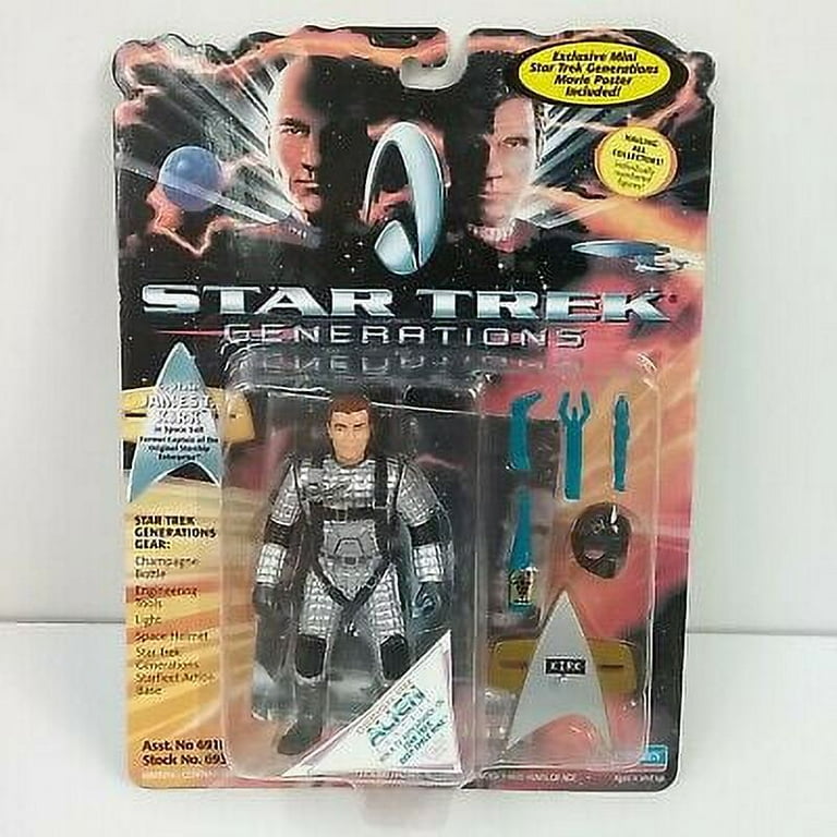 Playmates Star Trek Generations 1994 Collector's Figure Cpt Kirk