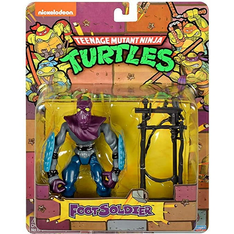Classic TMNT Cohorts Foot Soldier Action Figure: Teenage