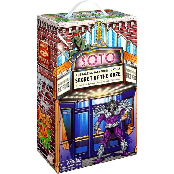 Teenage Mutant Ninja Turtles Classic Movie Star Villians