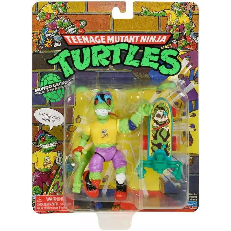 TMNT Toys: Classic Mondo Gecko Battle Shell Hero Figurine
