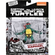 Playmates Teenage Mutant Ninja Turtles Fully Poseable Raphael Action Figure, Red Bandana, 4.5