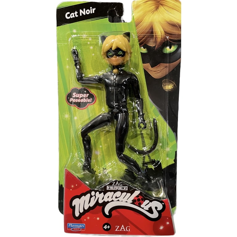 Playmates Toys Miraculous Ladybug & Cat Noir Action Characters, 5