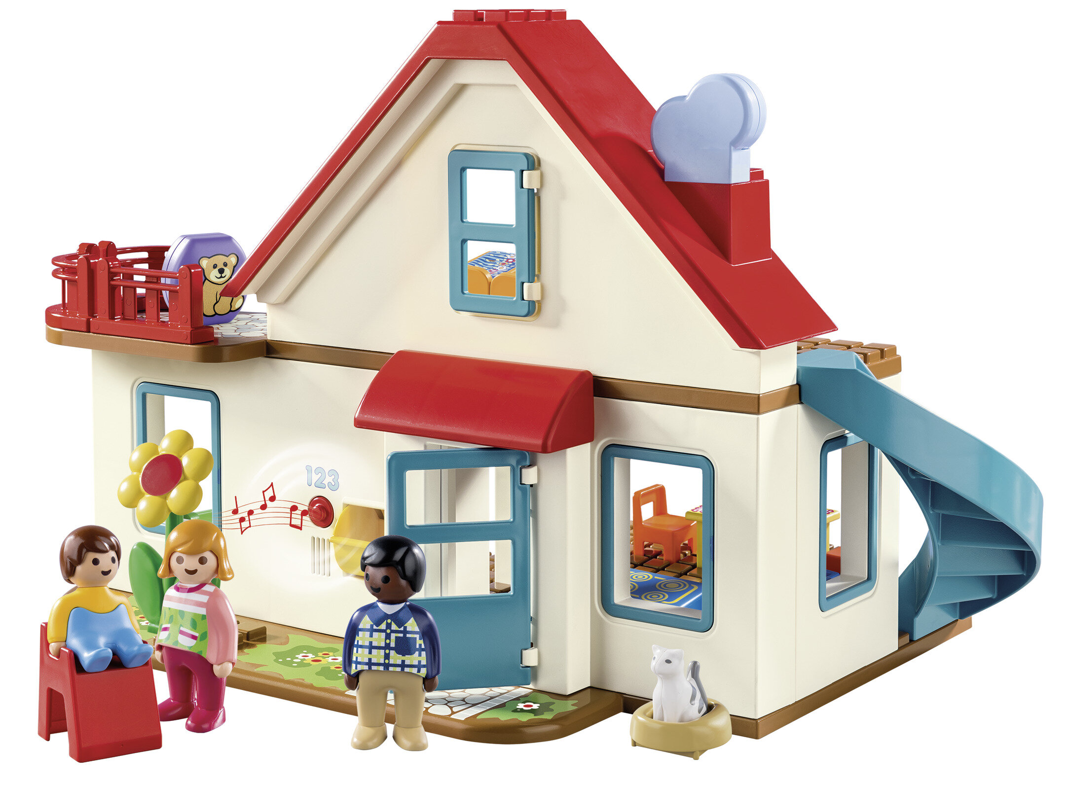 Playmobil 1.2.3 Family Home - image 1 of 5