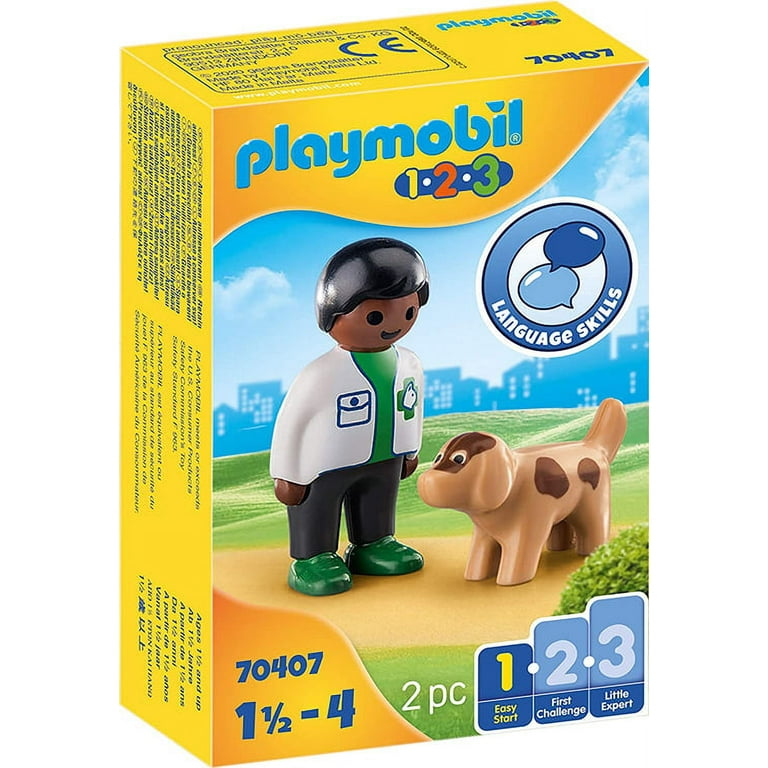 Playmobil Vet with Dog Discontinued - Main Image