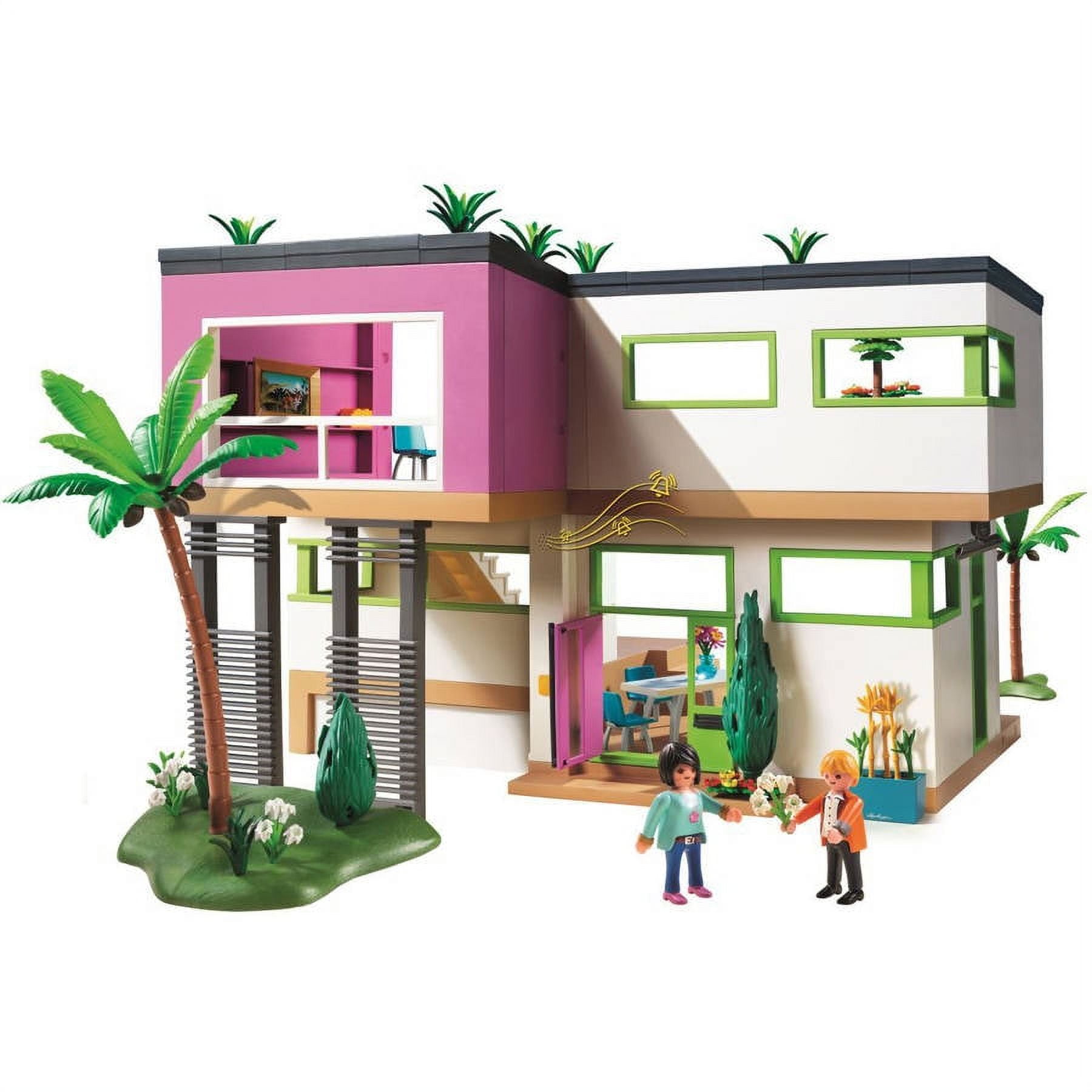 Playmobil Maison Moderne 5574 + 5 extensions