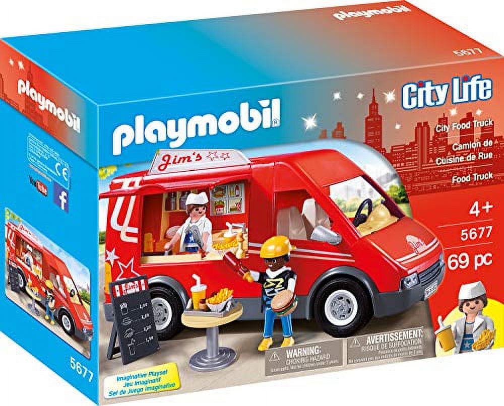 Playmobil #5677 Food Truck - New Factory Sealed - image 1 of 3