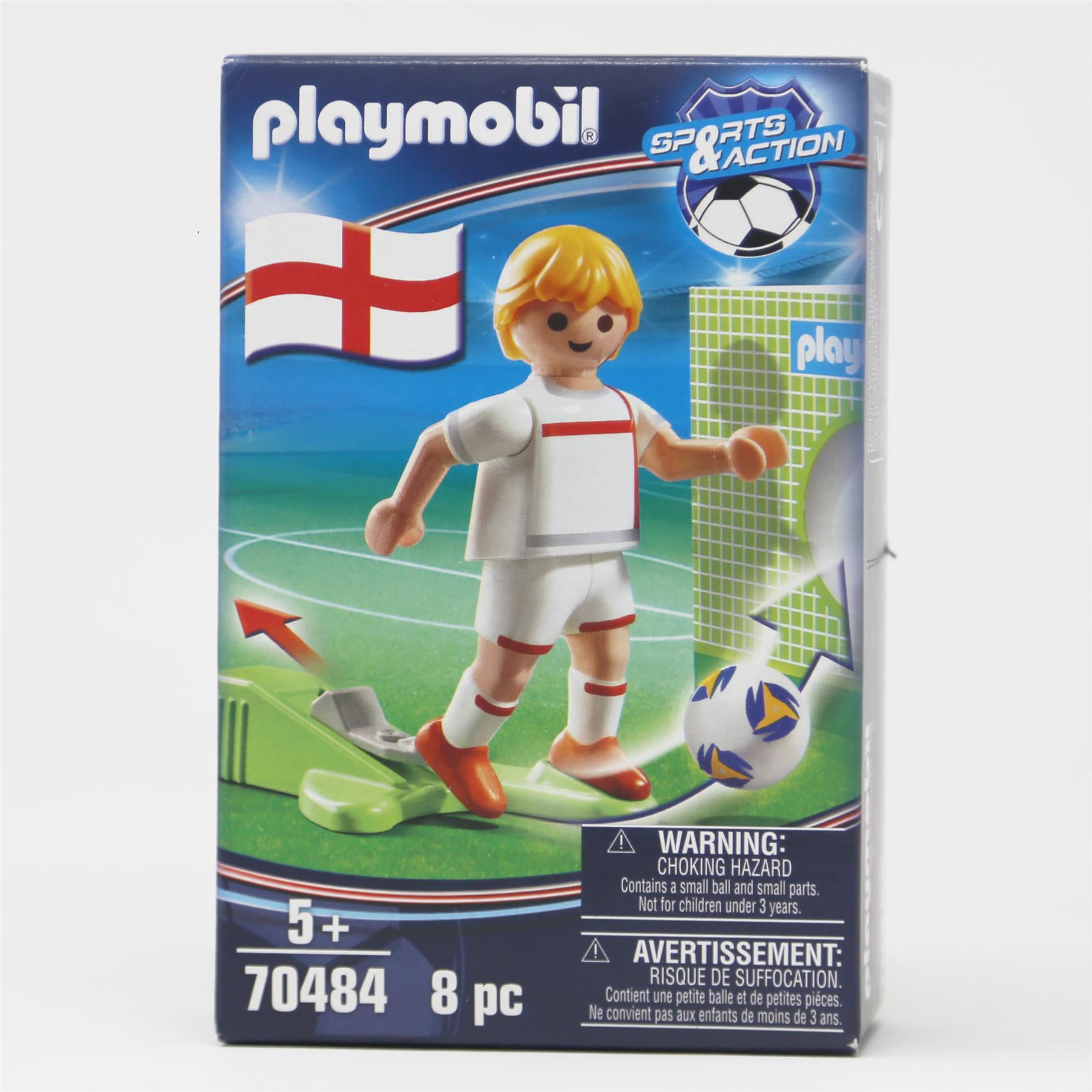 Playmobil 70484 Sports & Action National Football Player Figure: England