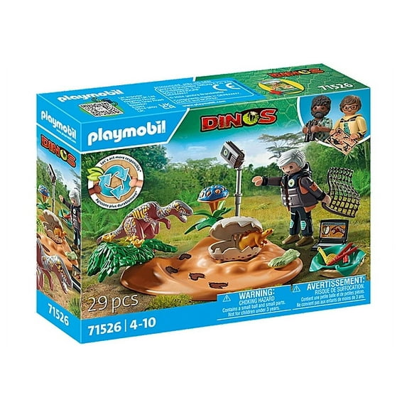 Playmobil #71526 Stegosaurus Nest with Egg Thief NEW!