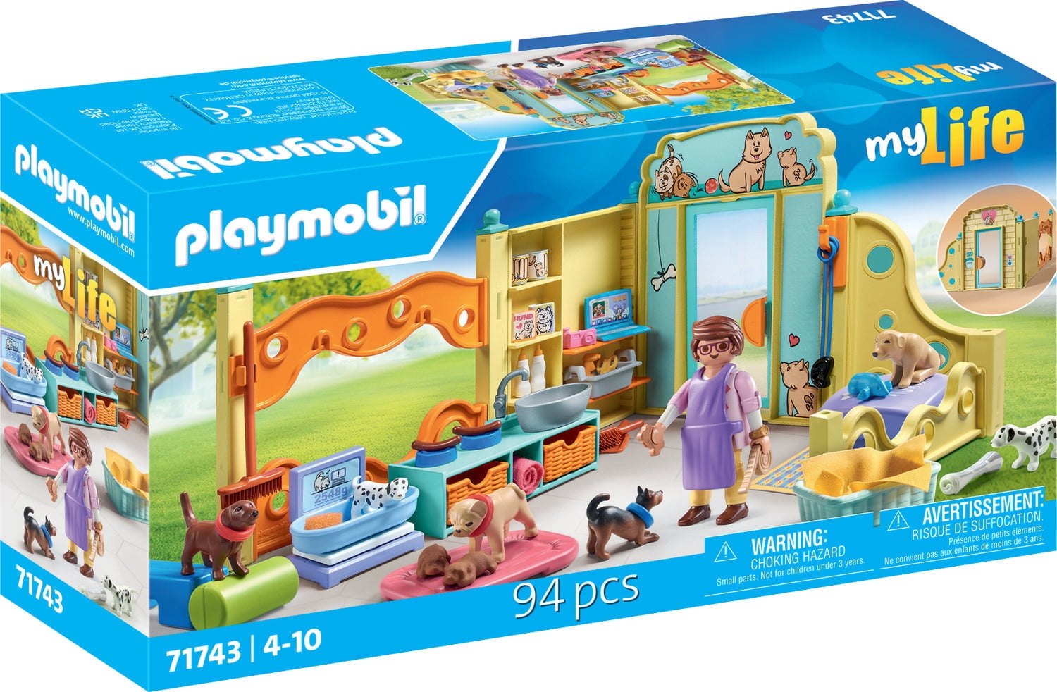 Playmobil #71743 Puppy Care Center - Brand New! - Walmart.com