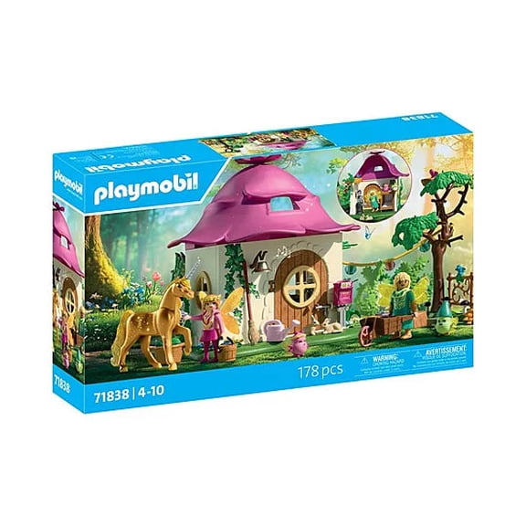 Playmobil #71838 Cozy Fairy Home with Golden Unicorn - Brand New!