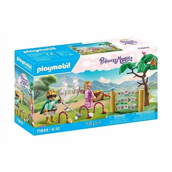 Playmobil #71849 Garden with Royal Games - Brand New!