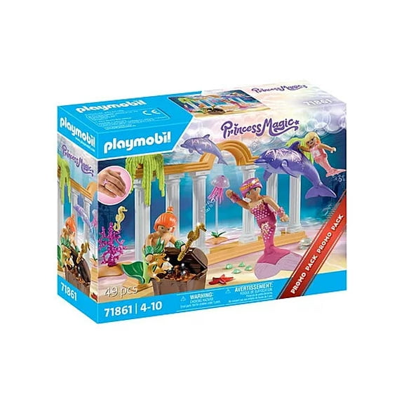 Playmobil #71861 Mermaid Treaure with Dolphins - Brand New!