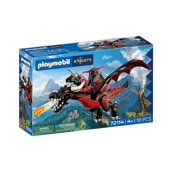 Playmobil #72114 Black Dragon - Brand New!