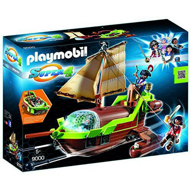 Playmobil 9000 Super 4 Floating Pirate Chameleon With Ruby 