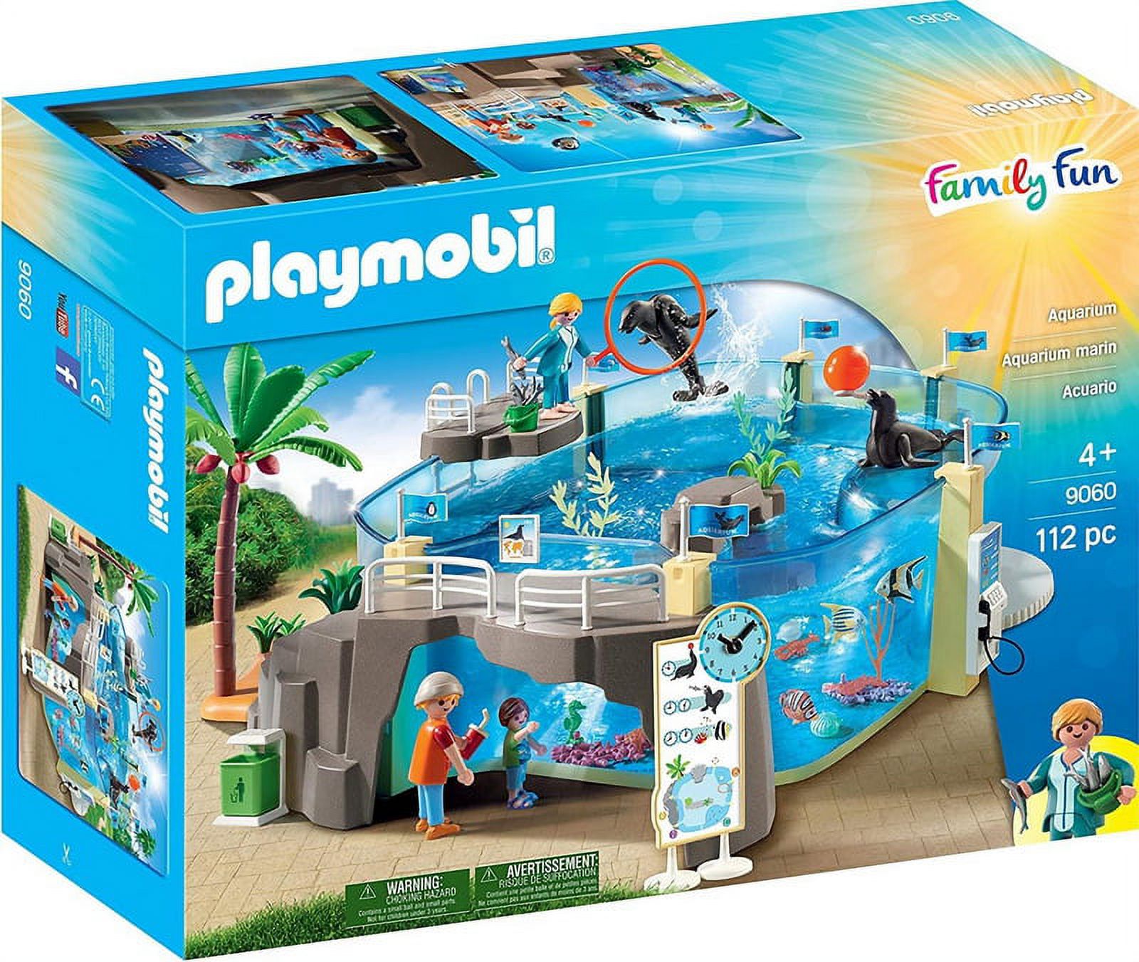 Playmobil 9060 Aquarium Building Set | 112 Pieces - image 1 of 4
