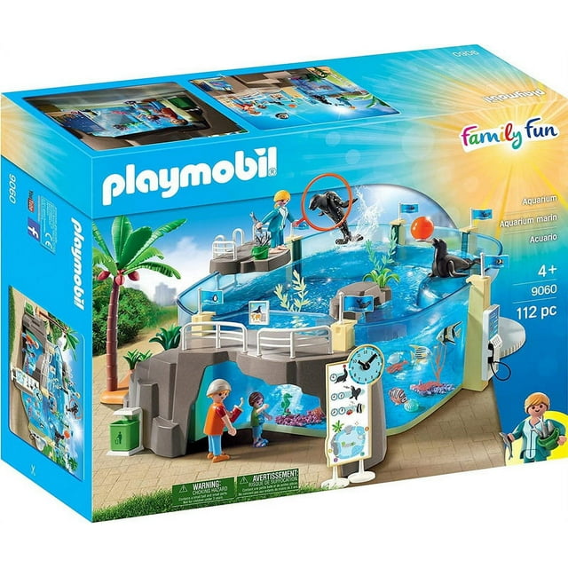 Playmobil 9060 Aquarium Building Set | 112 Pieces