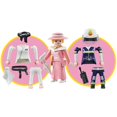 thumbnail image 1 of Playmobil 9855 3 in 1 Interchangeable Figure Karate/Classic Lady/Fire Fighter, 1 of 1