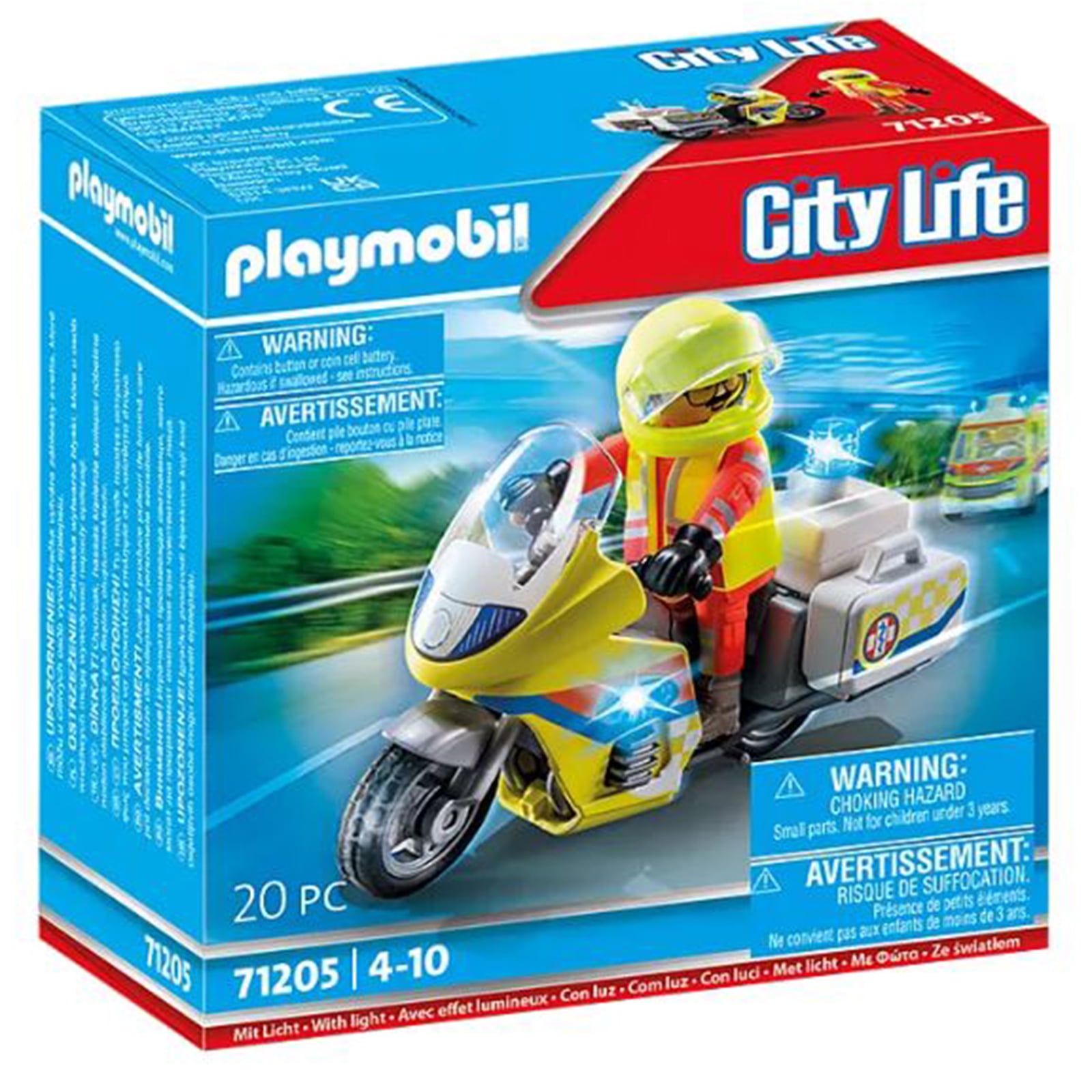 PLAYMOBIL City Life 70204 Motorcycle Tour