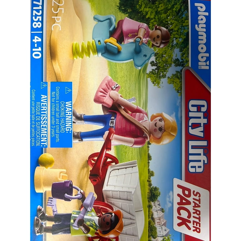 PLAYMOBIL City Life Starter Pack Daycare Building Set 71258, 3