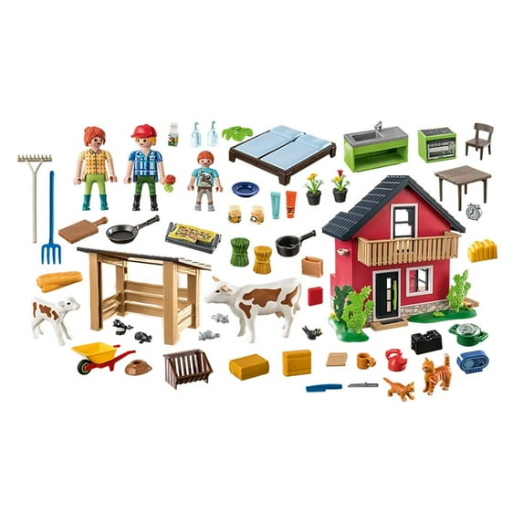 Playmobil Country - Farmhouse w/ Outdoor Area