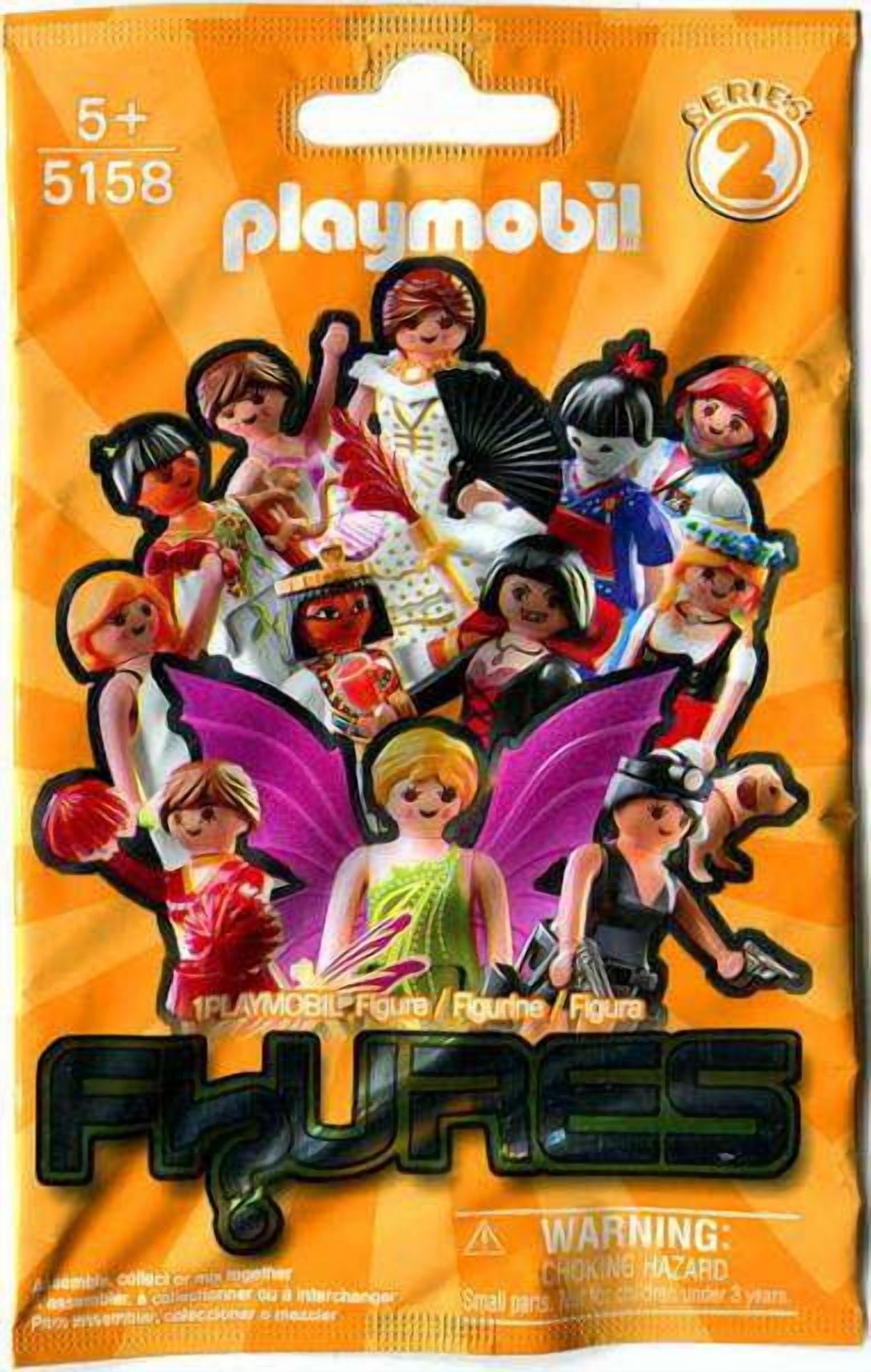 Playmobil Fi?ures Figures Series 2 Orange Mystery Pack - Walmart.com