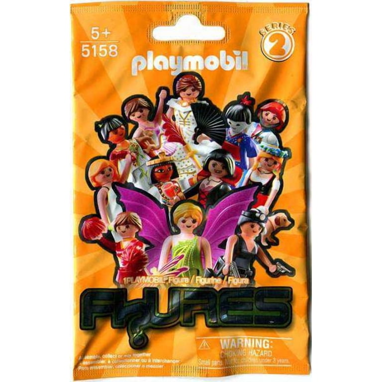 Playmobil Fi?ures Figures Series 2 Orange Mystery Pack - Walmart.com