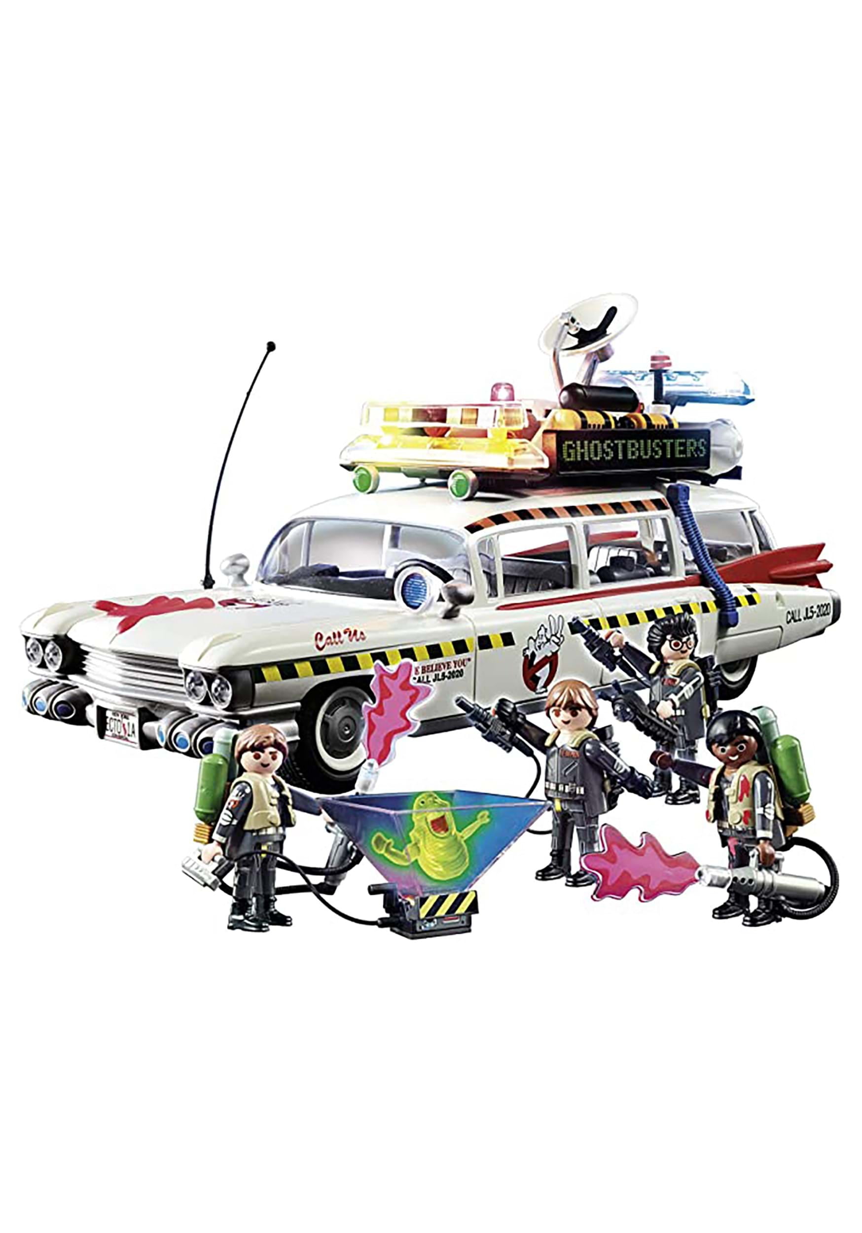 Playmobil Ghostbusters Ecto-1A Car Toy Set - Walmart.com