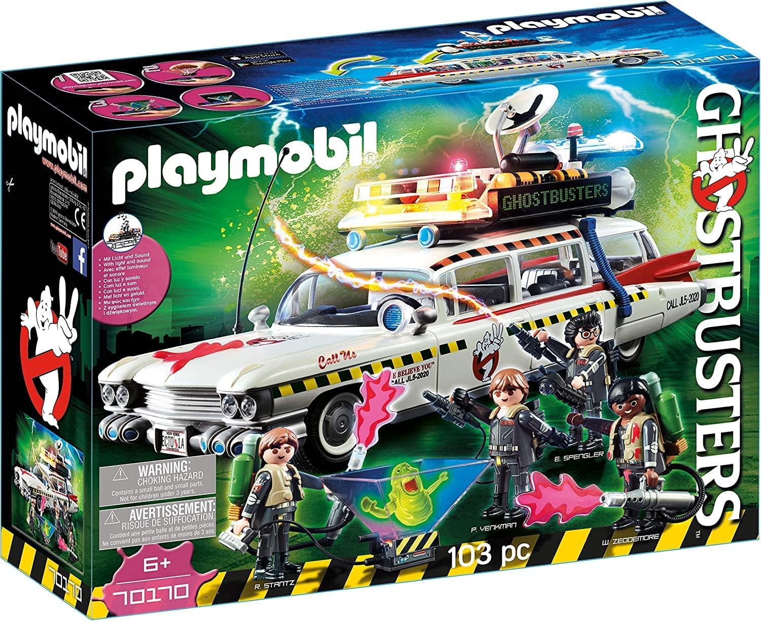 👻 Playmobil Ghostbusters Collection!! Ecto-1 Car, Fire Station, Slimer,  Stay Puft and More!! 😱 