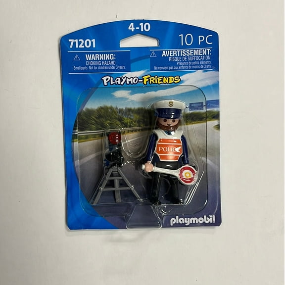Playmobil Playmo Friends Traffic Policeman Building Set 71201
