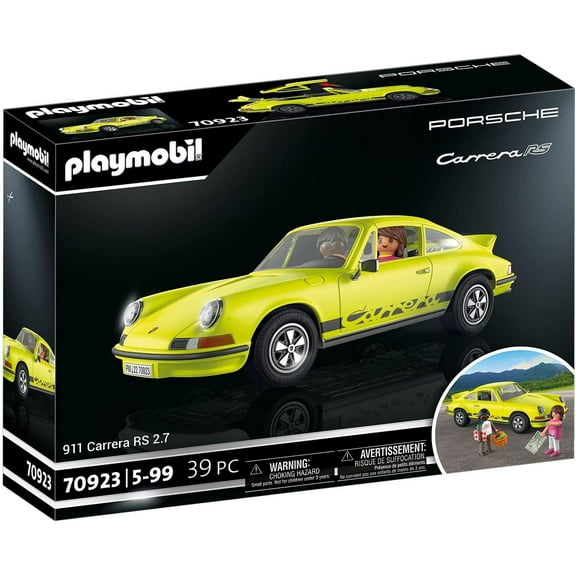 Playmobil Porsche 911 Carrera RS 2.7 Building Set  Classic Sports Car Toy with Detailed Interior, Opening Parts & Play Figure  Collectible Model for Kids & Adults
