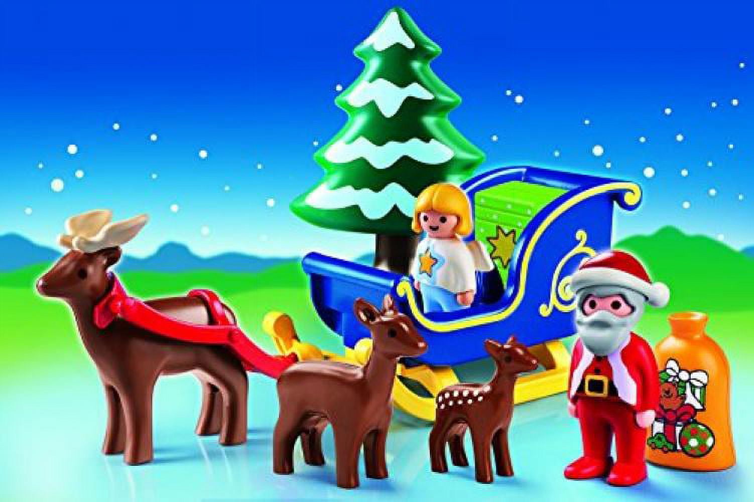 Playmobil Santa Claus with Reindeer Sleigh 