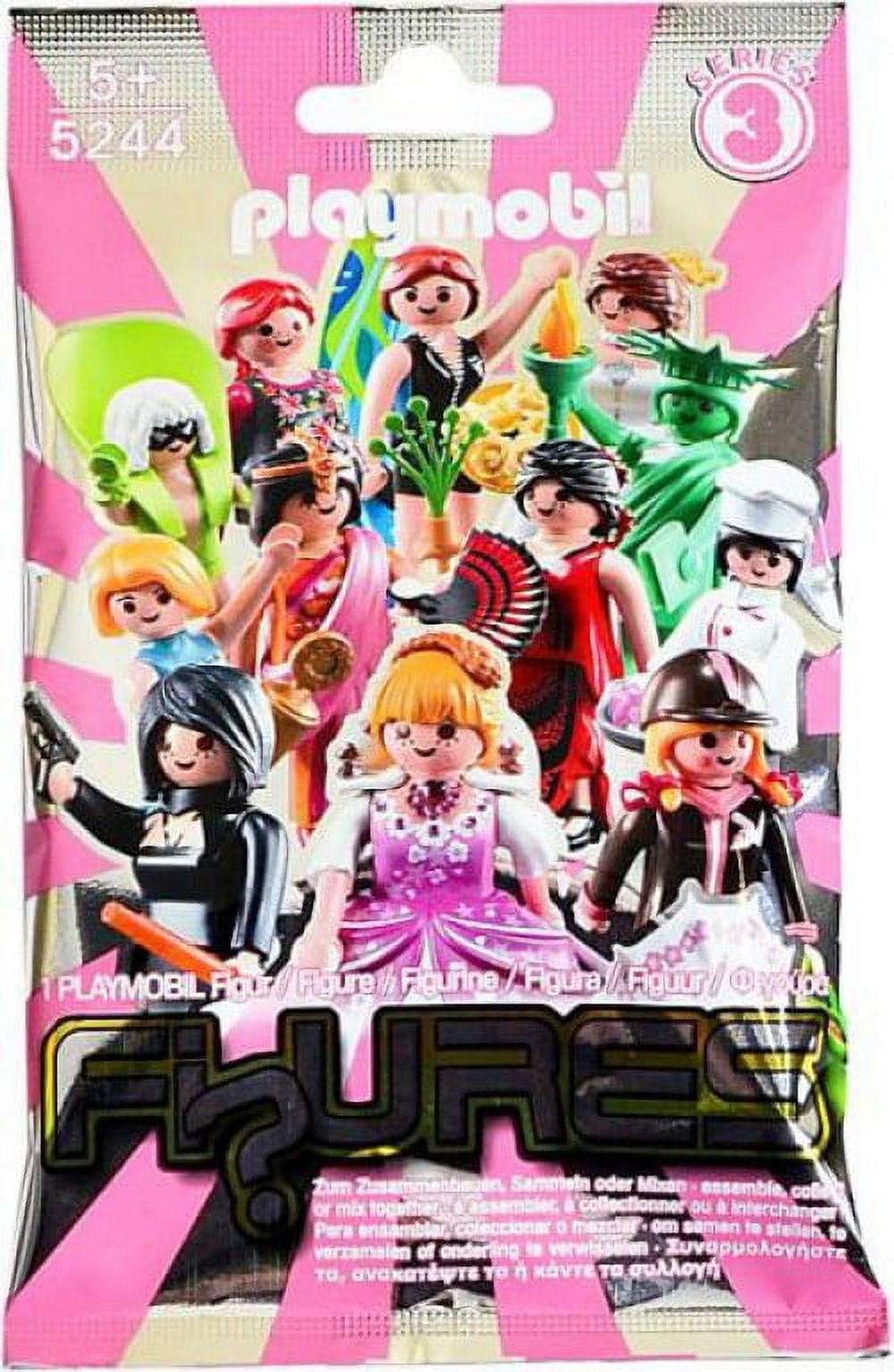Playmobil Series 3 Pink & Silver Figures Series 3 Pink Mystery