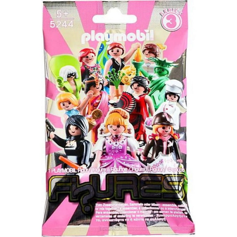 Playmobil Series 3 Pink & Silver Figures Series 3 Pink Mystery