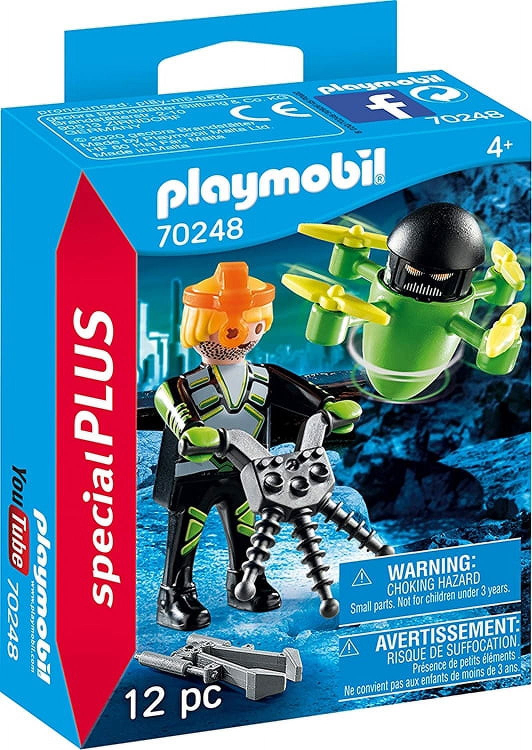 Playmobil Special Plus Agent with Drone 70248 (for Kids 4 and up)