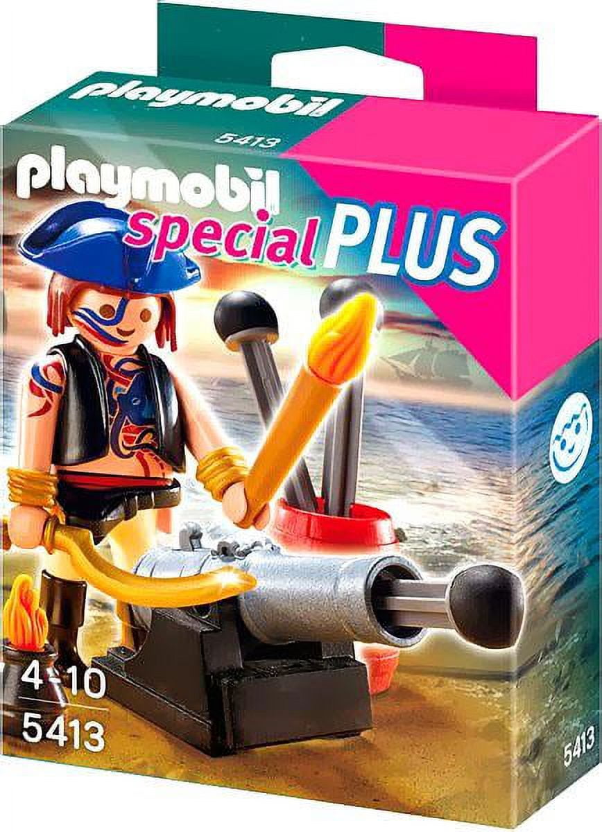 Playmobil - Pirate et canon en feu Special Plus