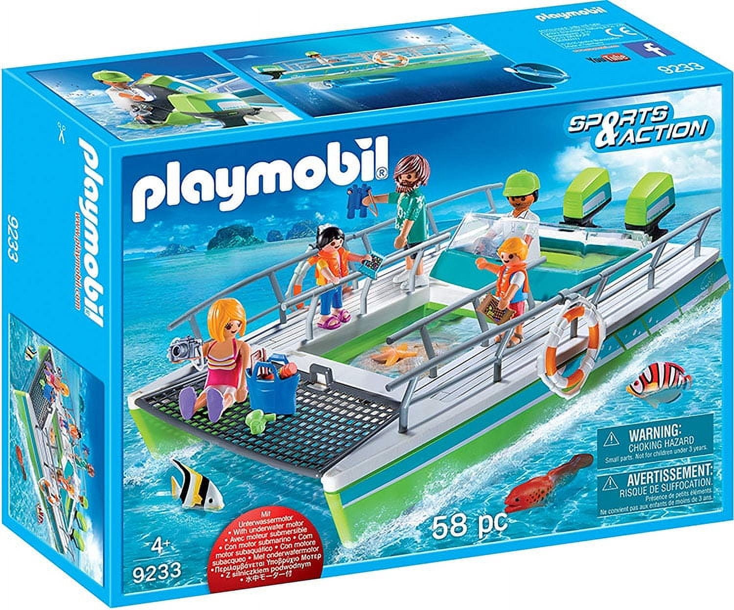 Playmobil glass store bottom boat