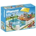 thumbnail image 1 of Playmobil Swimming Pool W Ith Terrace Play Set, 1 of 5