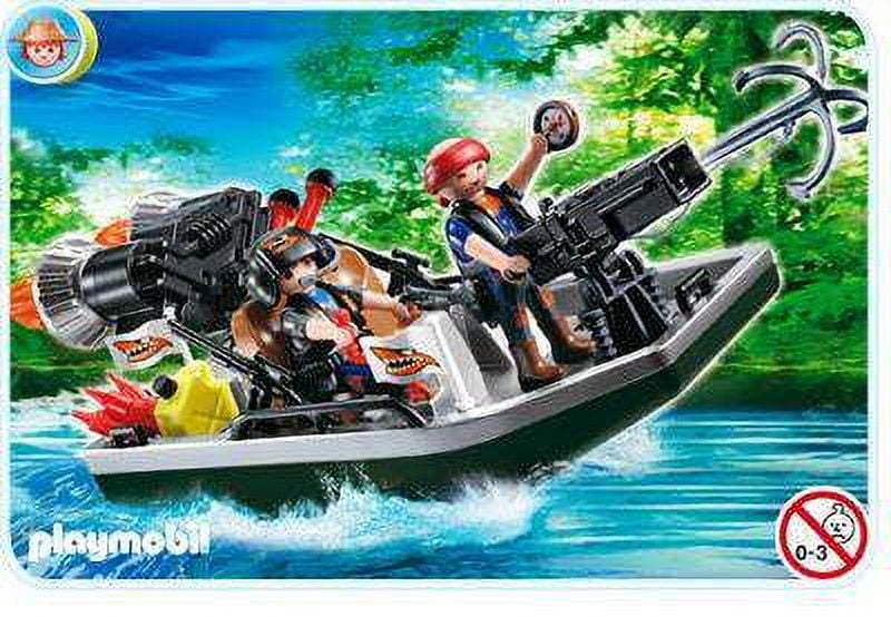 Playmobil Treasure Hunters Treasure Robbers Boat with Cannon Set #4845