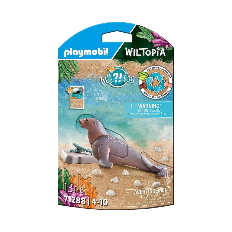 PLAYMOBIL Wiltopia Sea Lion Building Set 71288, Underwater