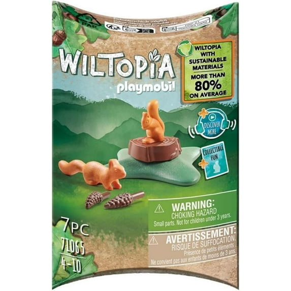 Wiltopia Squirrels Set Playmobil 71065