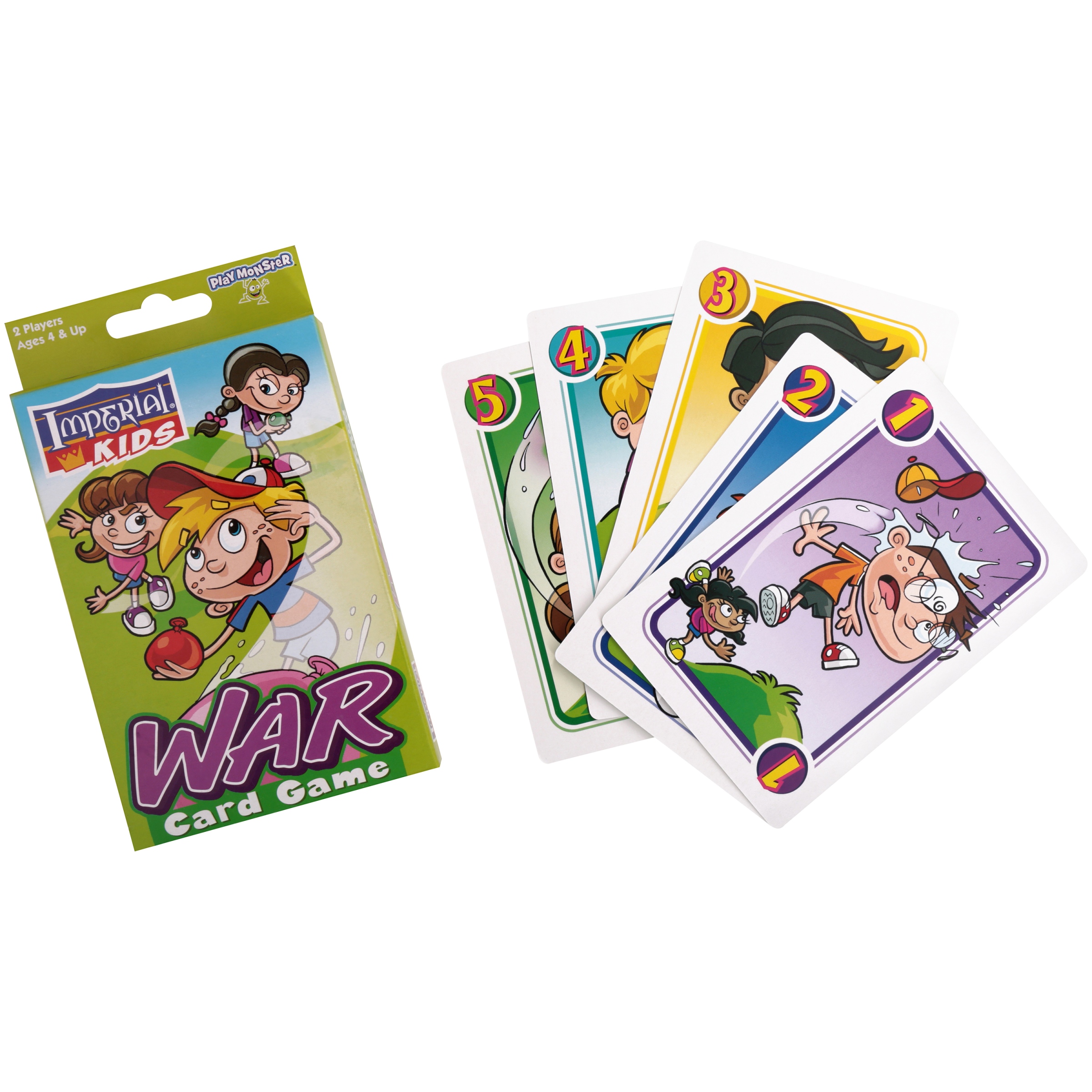 Playmonster® Imperial® Kids War Card Game Box - Walmart.com